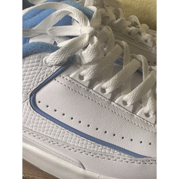 Nike Air Jordan 2 Retro Low University Blue White Size 6.5Y/Women 8 FJ6869 104 - Picture 12 of 12